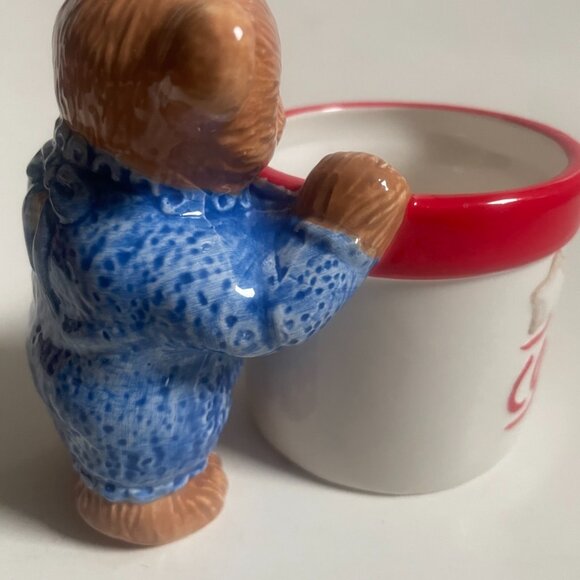 Teddy Bear Cookie Jar Mini Canister - Picture 6 of 9